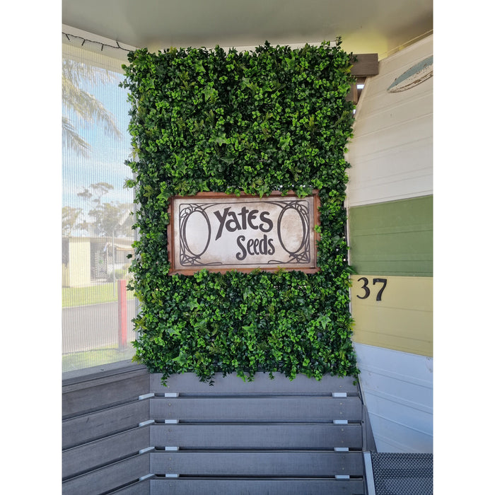 Premium Mixed Ivy Spring Sensation Artificial Green Wall 40" x 40" 11SQFT Commercial Grade UV Resistant