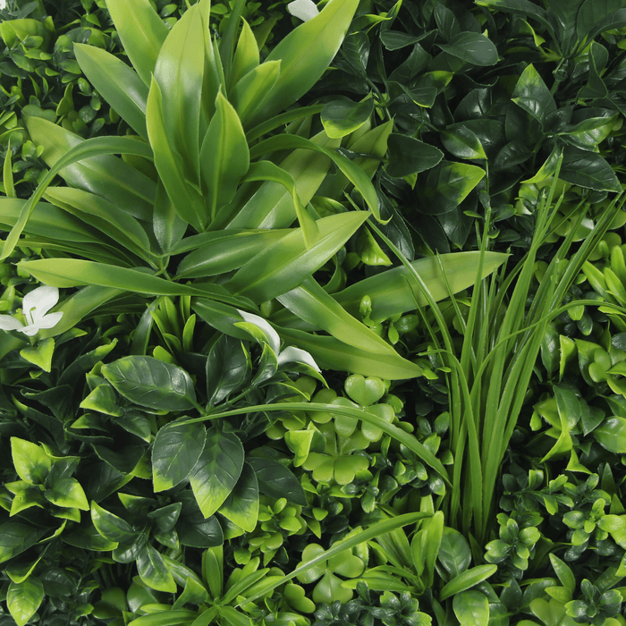 Artificial Green Wall Disc 20" Black Frame