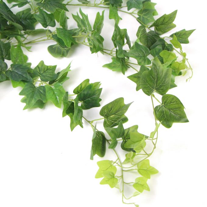 Designer Plants Artificial Nearly Natural Hanging Ivy Bush (Pack of 10)
