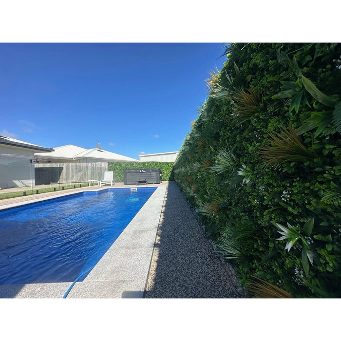 Wild Tropics Installation in a pool area