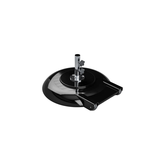 Ledge Lounger Concrete Filled Aluminum Umbrella Base with Wheels