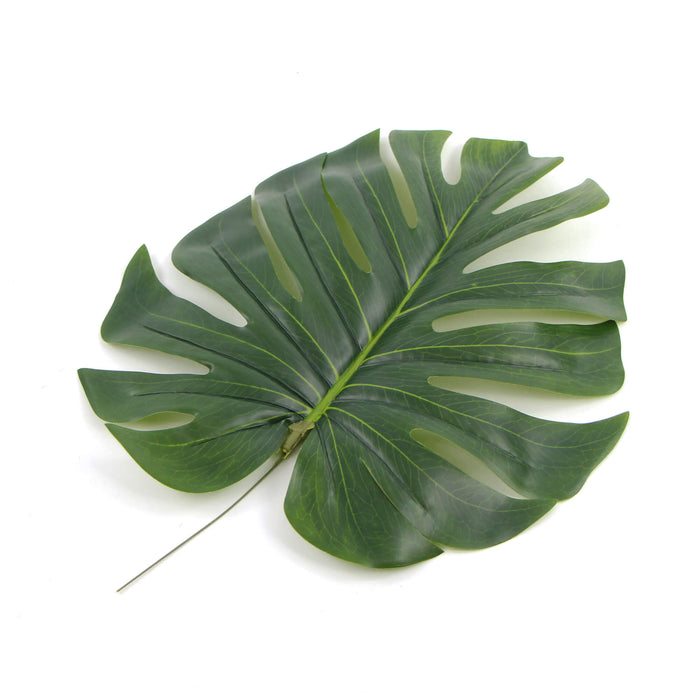 Designer Plants Artificial Single Philodendron Leaf 11.5"