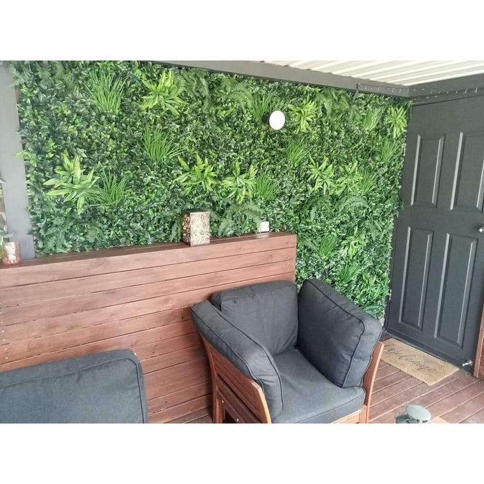 Premium Artificial Green Wall Vertical Garden with Ferns