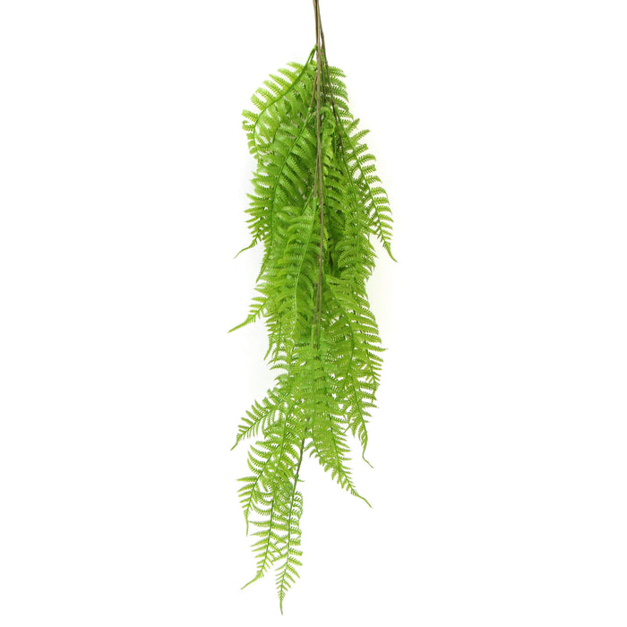 Designer Plants Artificial Hanging Bracken Fern 31" Long UV Resistant