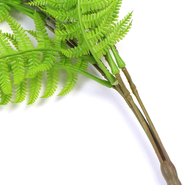 Designer Plants Artificial Hanging Bracken Fern 31" Long UV Resistant