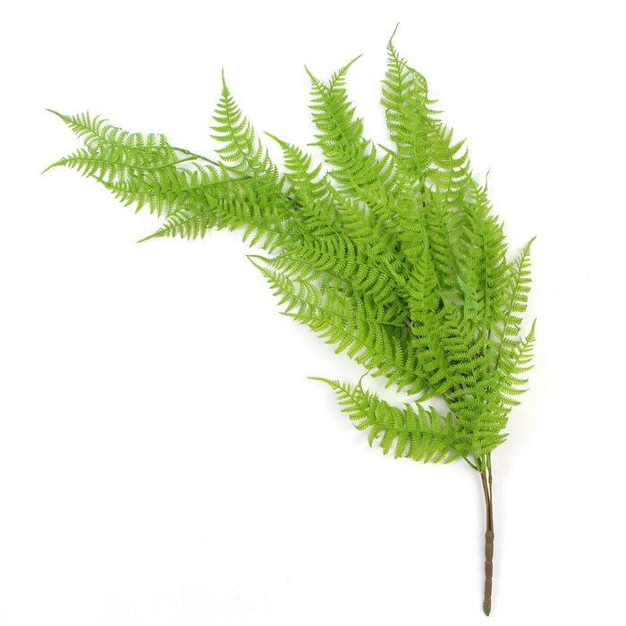Designer Plants Artificial Hanging Bracken Fern 31" Long UV Resistant