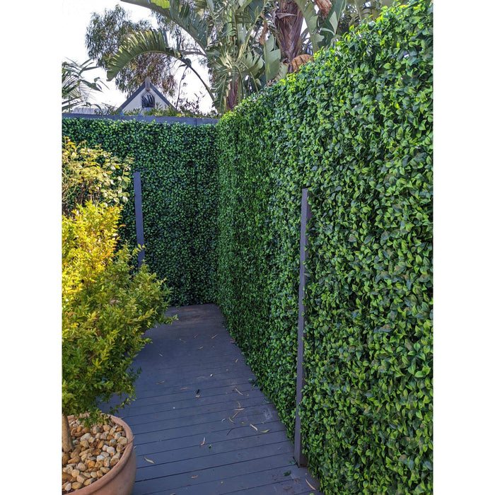 Jasmine Artificial Green Wall Set of 3 Pieces (40" x 40" Mats) 33SQFT Commercial Grade UV Resistant