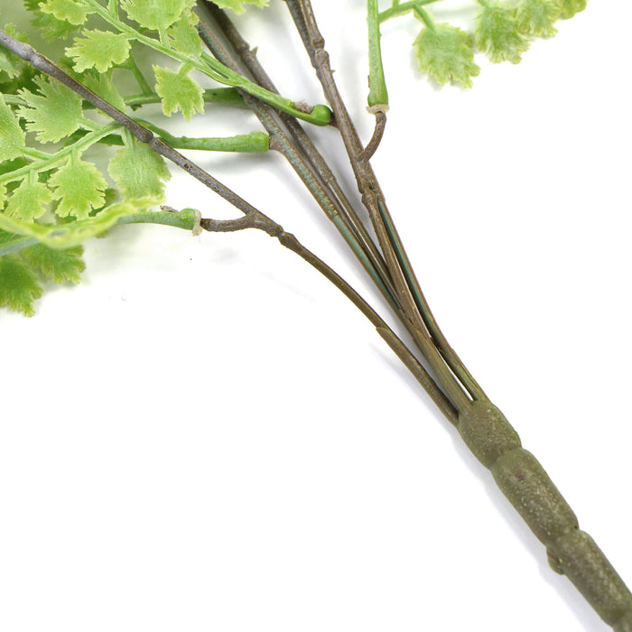 Designer Plants Artificial Light Green Maidenhair Fern 31" UV Resistant