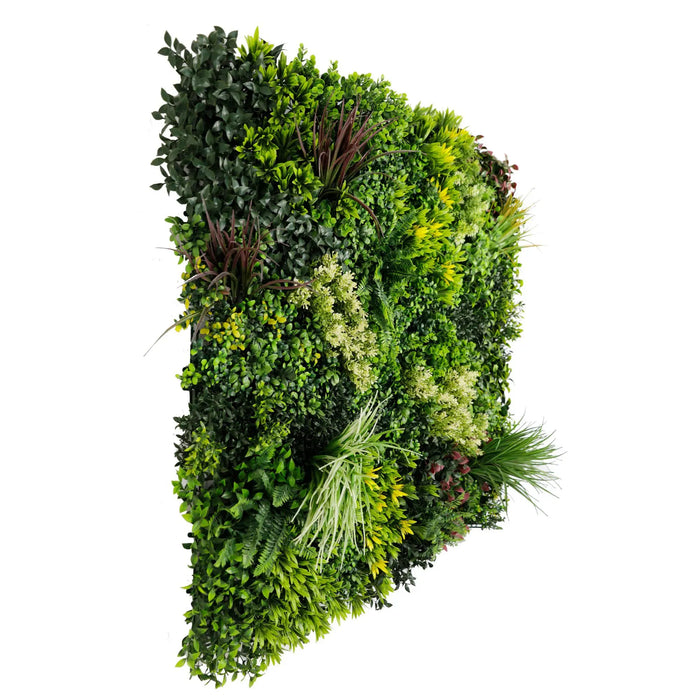 Designer Plants Evergreen Triptych Vertical Garden / Living Wall Set 3 Pieces (33SQFT Set) UV Resistant