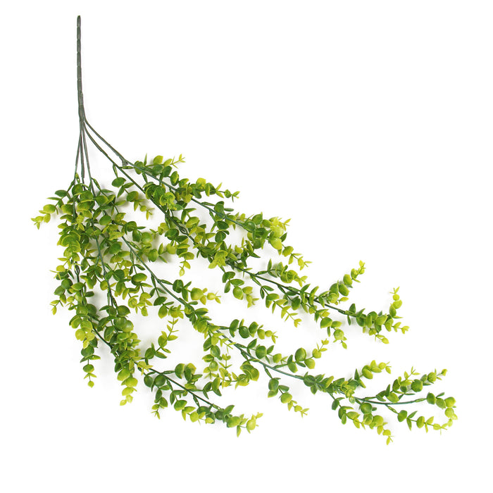 Designer Plants Artificial Mixed Yellow and Green Hanging Eucalyptus Vine 31" UV Resistant