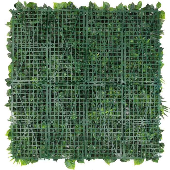 Designer Plants Luxury Flowering Hawaiian Sunrise Artificial Vertical Garden 40" x 40" 11SQ FT Commercial Grade UV Resistant