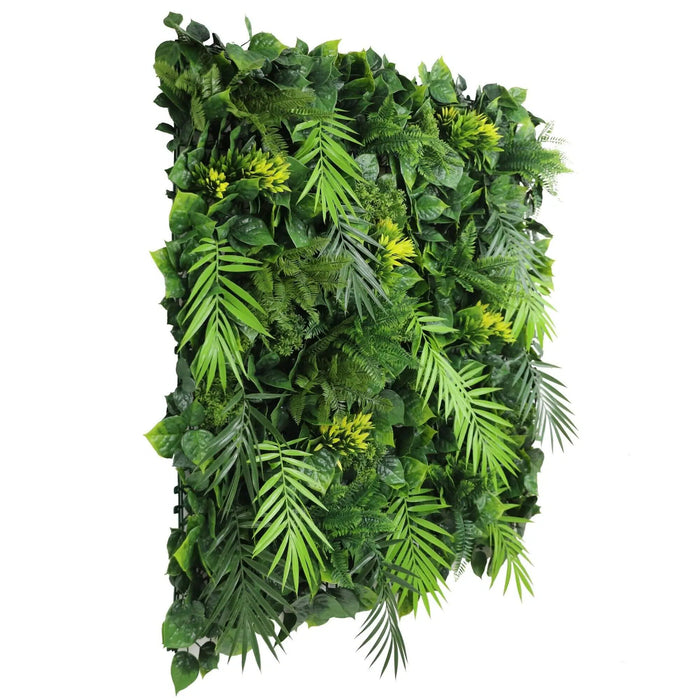 Designer Plants Luxury Flowering Hawaiian Sunrise Artificial Vertical Garden 40" x 40" 11SQ FT Commercial Grade UV Resistant
