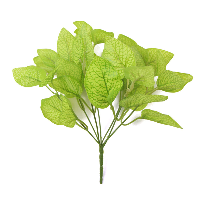 Designer Plants Artificial Philodendron Golden Leaf Bush 11"