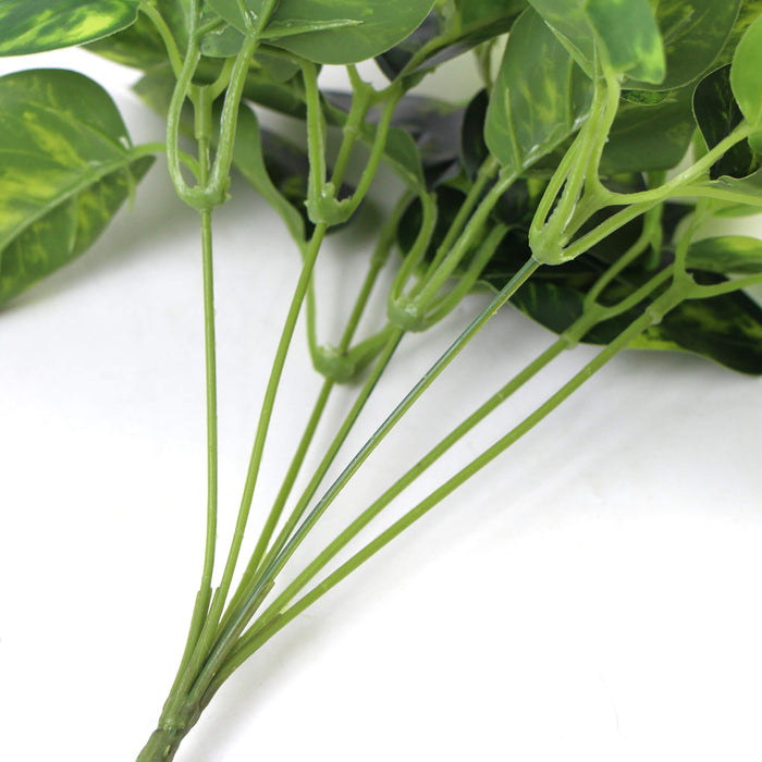 Designer Plants Artificial Pothos / Devil's Ivy Bush 9.5"