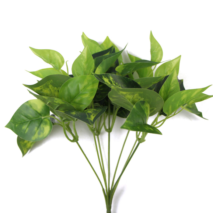 Designer Plants Artificial Pothos / Devil's Ivy Bush 9.5"