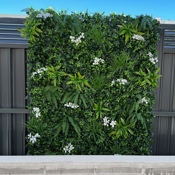 Premium Flowering Artificial Green Wall Panel