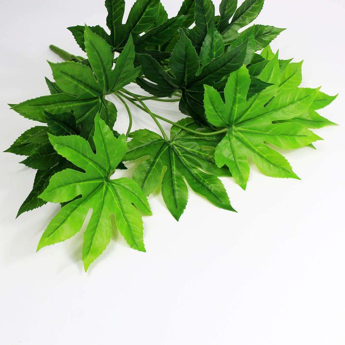 Designer Plants Artificial Marijuana / Hemp Plant Leaves 12"