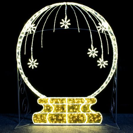 9 foot Snow Globe Photo Op