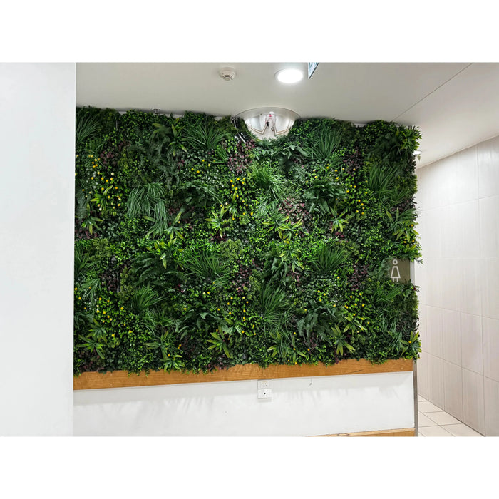 Designer Plants Luxury Country Fern Artificial Vertical Garden 40" x 40" 11SQ FT Commercial Grade UV Resistant