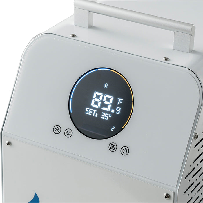 Dynamic Cold Therapy 0.6 HP Cold/Heat System with WiFi App - Titanium Edition | Model: DCT-SY-06-HC-TI | Corrosion-Resistant | Smart-Enabled