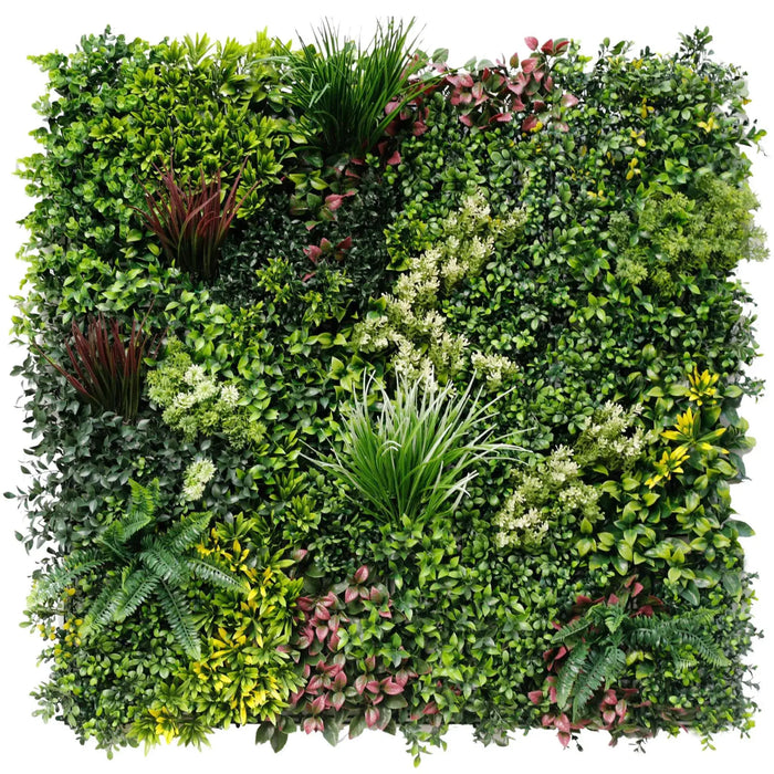 Designer Plants Evergreen Triptych Vertical Garden / Living Wall Set 3 Pieces (33SQFT Set) UV Resistant