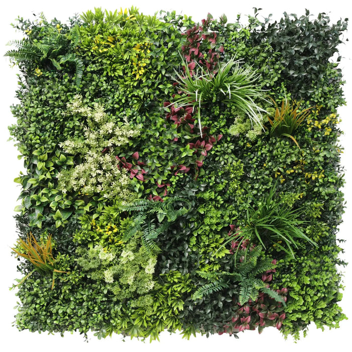Designer Plants Evergreen Triptych Vertical Garden / Living Wall Set 3 Pieces (33SQFT Set) UV Resistant