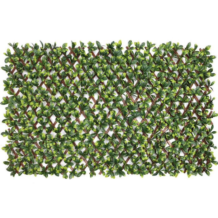 Artificial Laurel Expanding Trellis Screen