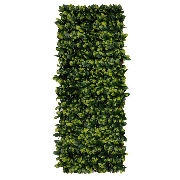 Expanding Plastic Trellis for Privacy with Artificial Plant Screen