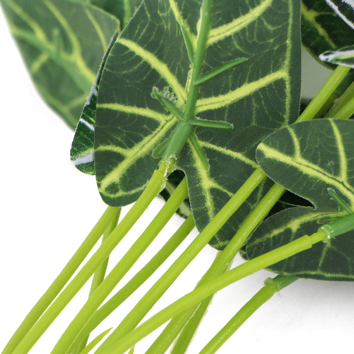 Designer Plants Artificial Zebra Plant Bush 11"