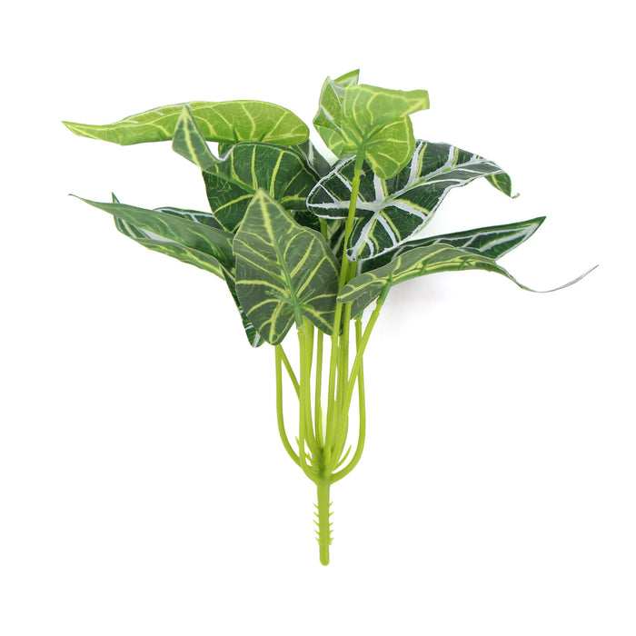 Designer Plants Artificial Zebra Plant Bush 11"