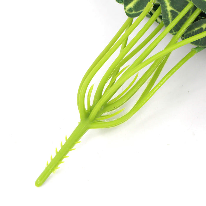 Designer Plants Artificial Zebra Plant Bush 11"