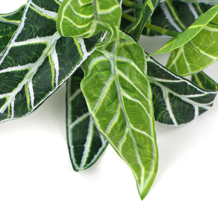 Designer Plants Artificial Zebra Plant Bush 11"