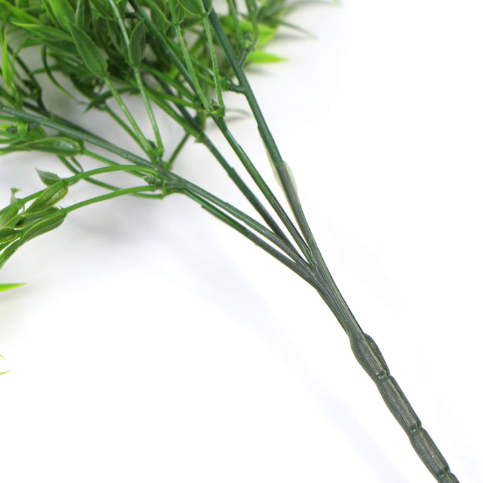 Designer Plants Artificial Two-tone Narrow Leaf Artificial Hanging Ruscus Plant 31" UV Resistant