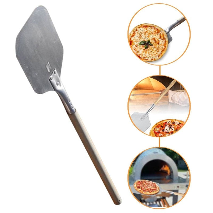 HPC Fire Aluminum Pizza Peel for Outdoor Pizza Oven