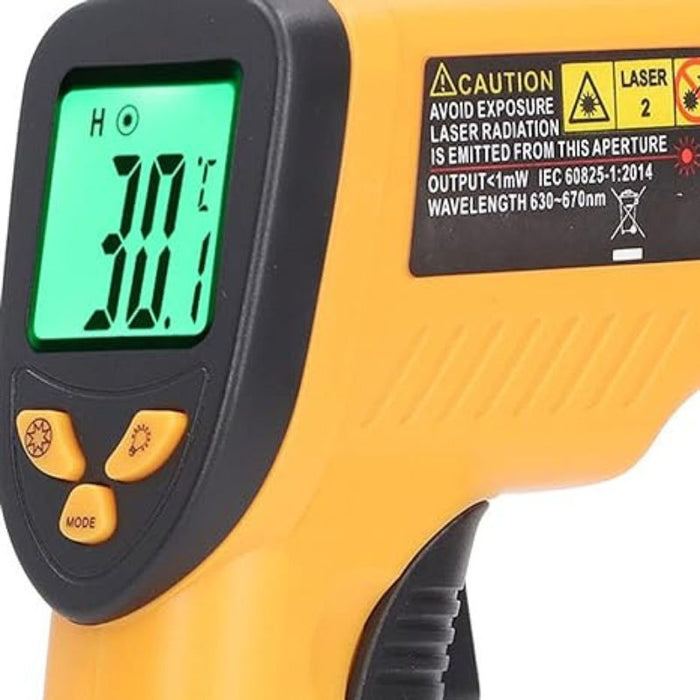 HPC Fire Infrared Thermometer for Outdoor Pizza Oven