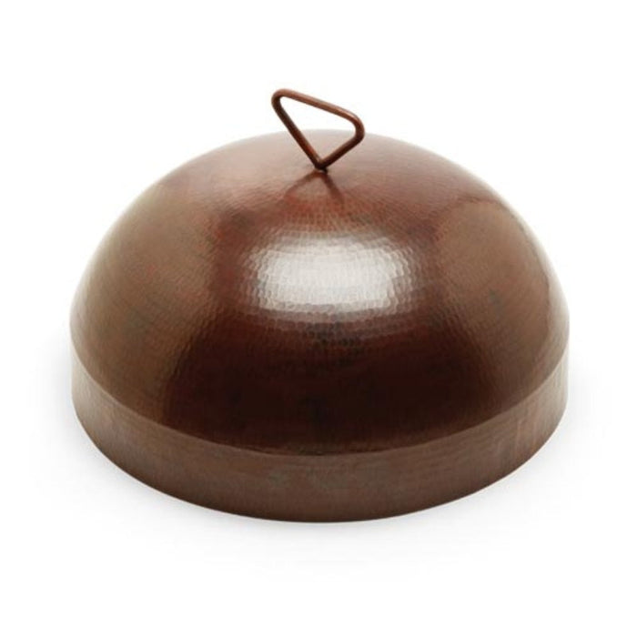 HPC Fire Mesa/Tempe Hammered Copper Round Fire Pit Cover