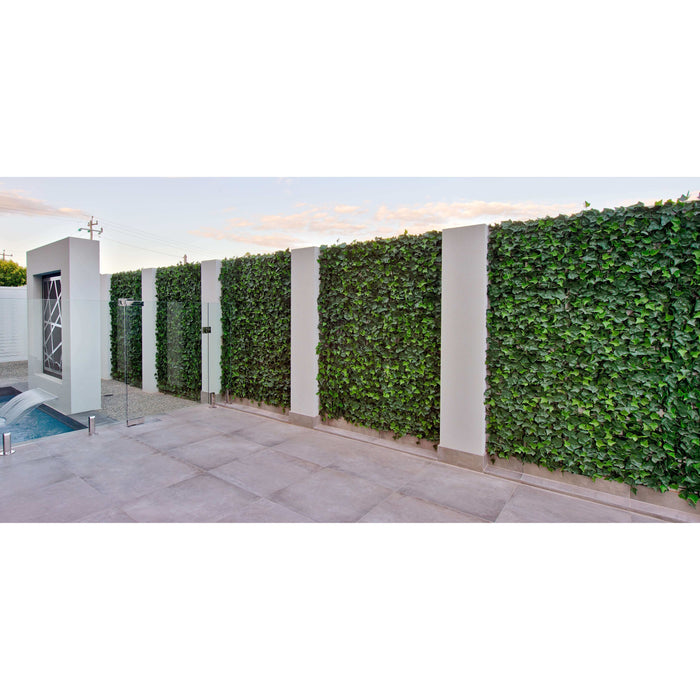 Sample Panel Artificial Boston Ivy Green Wall (Small Sample) Commercial Grade UV Resistant