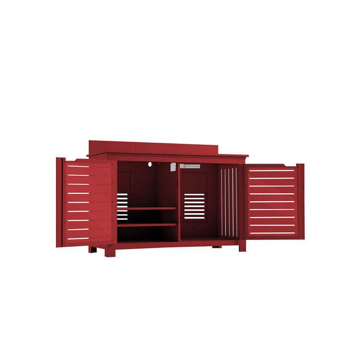 Ledge Lounger Mainstay Bar Credenza with Storage