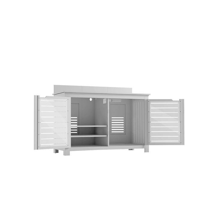 Ledge Lounger Mainstay Bar Credenza with Storage
