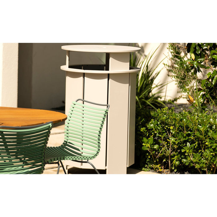 Ledge Lounger Mainstay Commercial Outdoor Trash Bin