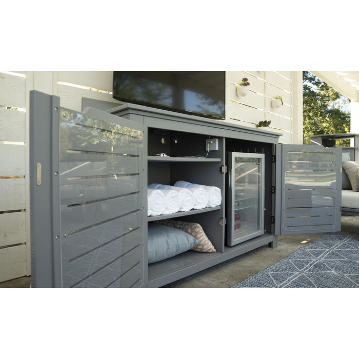 Ledge Lounger Mainstay Bar Credenza with Storage