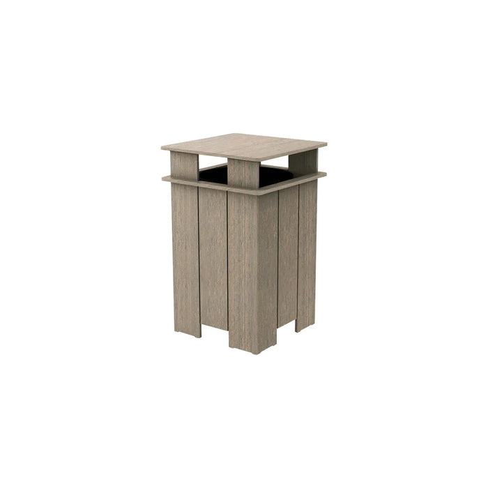 Ledge Lounger Mainstay Commercial Outdoor Trash Bin