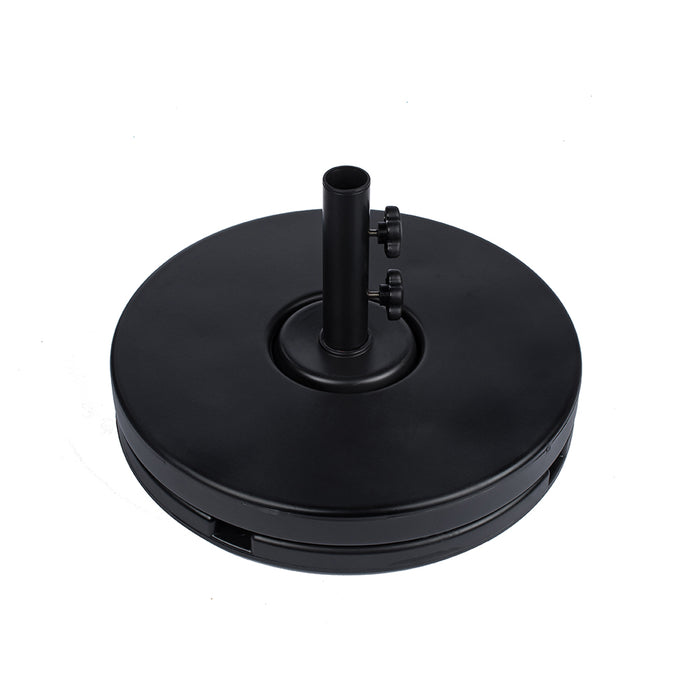 Ledge Lounger Resin Coated Concrete Weighted Umbrella Base
