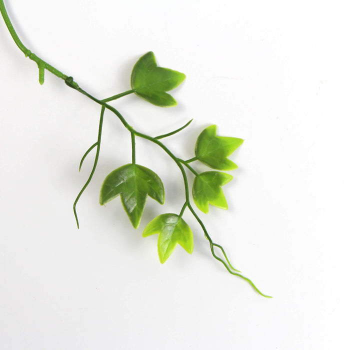 Designer Plants Artificial Two Tone (Bright Tipped) Ivy Hanging Bush 31" UV Resistant