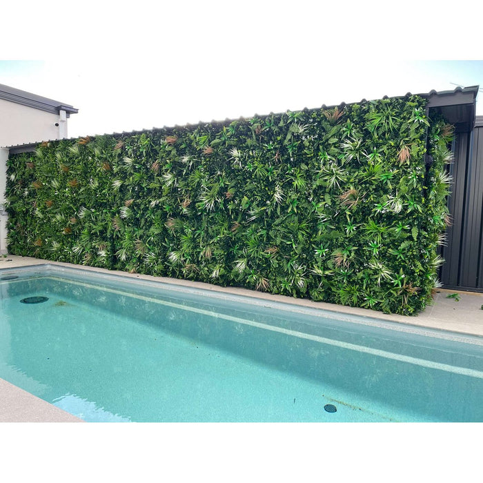 Premium Artificial Vertical Garden with Ivy and Artificial Grasses and Ferns