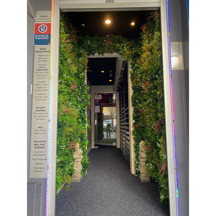 Designer Plants Ultra Luxury Amazon Jungle Vertical Garden 40" x 40" 11SQ FT Commercial Grade UV Resistant