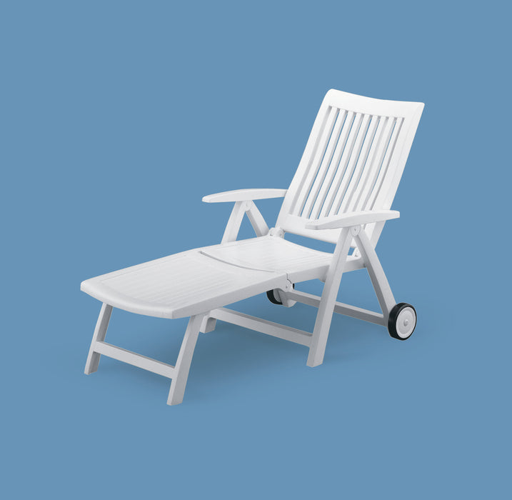 Roma Polymer Resin Multi Position Lounger