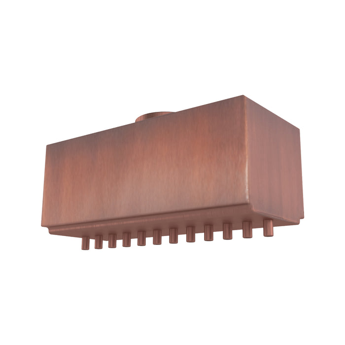 The Outdoor Plus Rain Fall Style Water Scupper - Copper or Stainless Steel