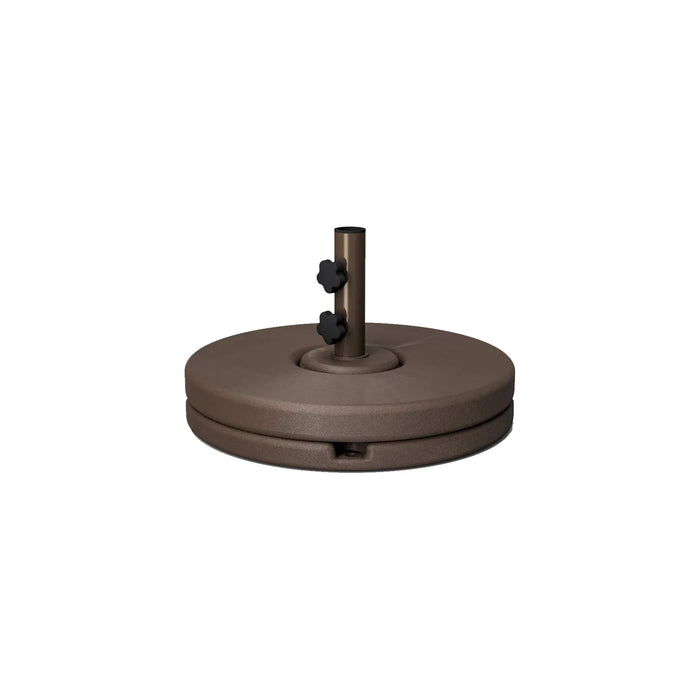 Ledge Lounger Resin Coated Concrete Weighted Umbrella Base