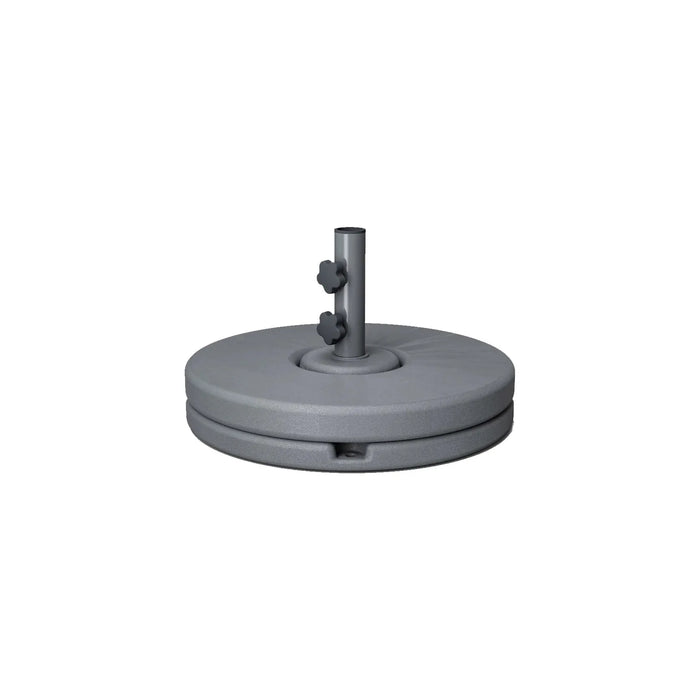 Ledge Lounger Resin Coated Concrete Weighted Umbrella Base